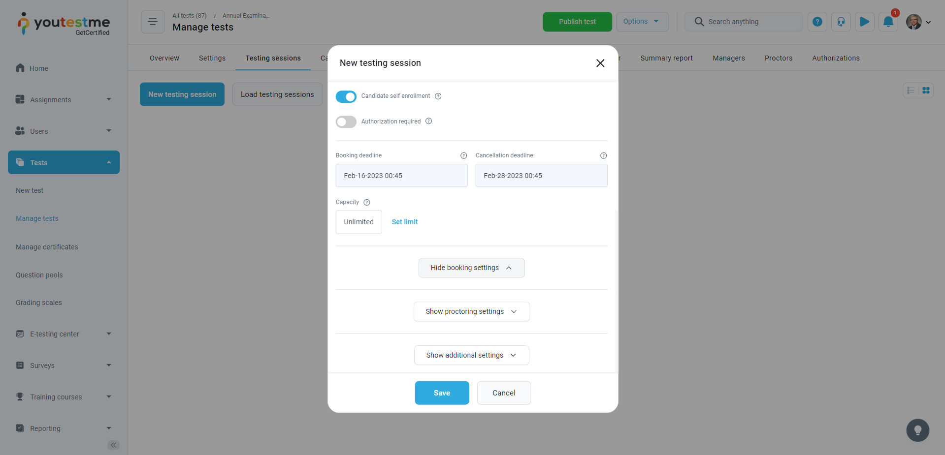 Allow-booking-in-advance