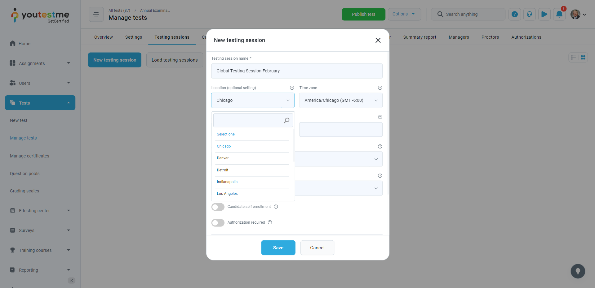 Assign-locations-to-testing-sessions