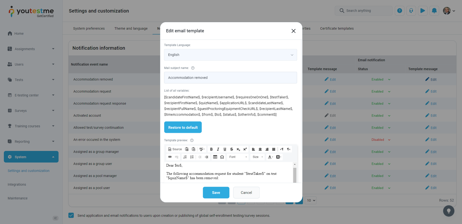 Change-notification-text-for-every-action-available-inside-the-application