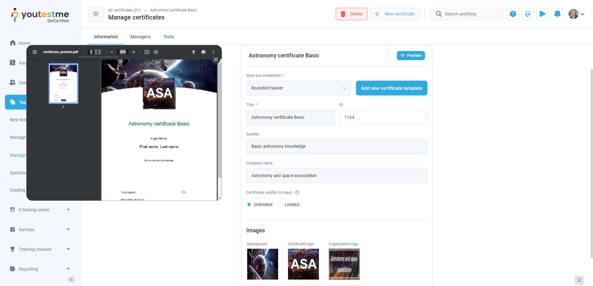 Create-certificates-with-custom-layouts-text-logos-and-colors-or-add-custom-certificate-templates.