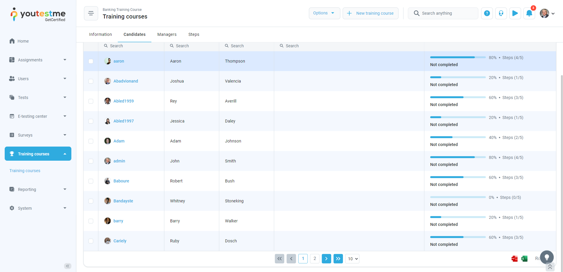 Track-user-progress-throughout-the-courses-by-using-progress-bars-and-the-current-step-indicators